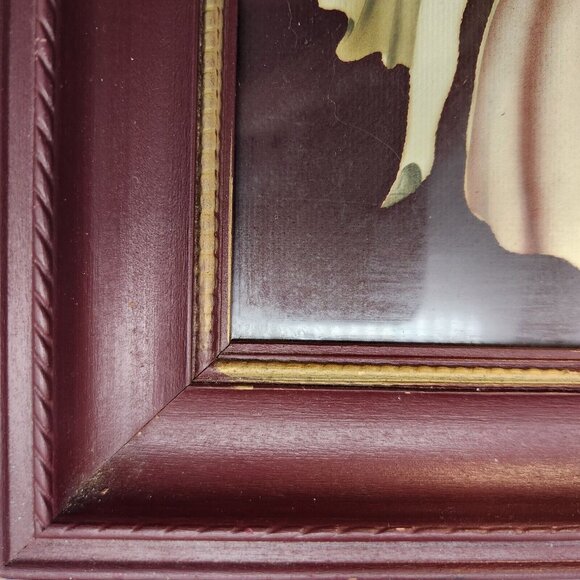 Vintage Art Deco Framed Wall Art Lady and Gentleman Couple Turner Signed 1940s - Picture 5 of 8